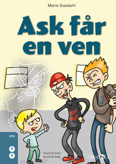 Ask får en ven – omslag til lydbogen af Marie Duedahl