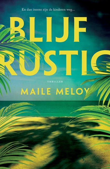 Blijf rustig – omslag van het luisterboek van Maile Meloy