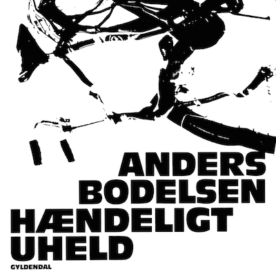 Hændeligt uheld – omslag til lydbogen af Anders Bodelsen