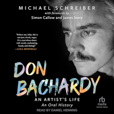 Don Bachardy – omslag til lydbogen af Michael Schreiber