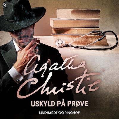 Uskyld på prøve – omslag til lydbogen af Agatha Christie