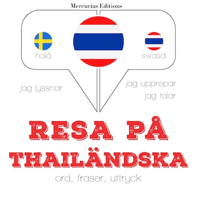 Resa på thailändska – omslag till ljudboken av JM Gardner
