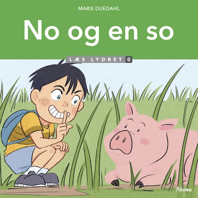 No og en so, Læs lydret 0 – omslag til lydbogen af Marie Duedahl