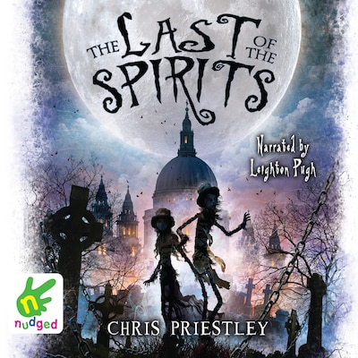 The Last of the Spirits – omslag til lydbogen af Chris Priestley