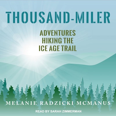 Thousand-Miler – omslag til lydbogen af Melanie Radzicki McManus