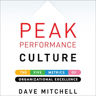Peak Performance Culture – omslag til lydbogen af Dave Mitchell