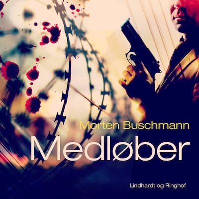 Medløber – omslag til lydbogen af Morten Buschmann