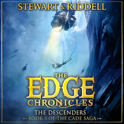 The Edge Chronicles: The Descenders – omslag til lydbogen af Chris Riddell, Paul Stewart