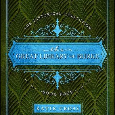 Great Library of Burke – omslag til lydbogen af Katie Cross