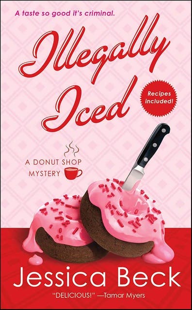 Illegally Iced – omslag til lydbogen af Jessica Beck