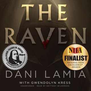 The Raven – omslag till ljudboken av Dani Lamia