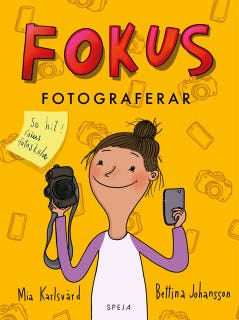 Fokus fotograferar – omslag till ljudboken av Mia Karlsvärd