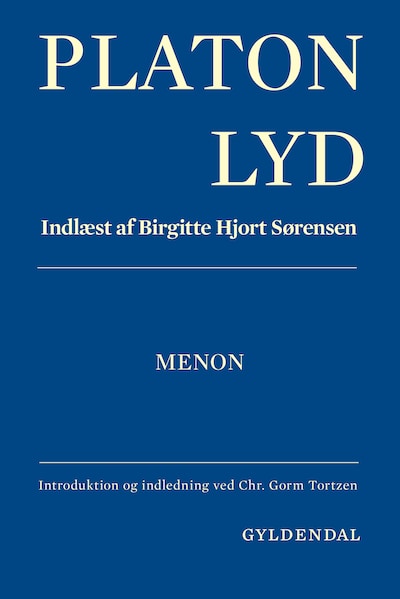 Menon – omslag til lydbogen af Platon