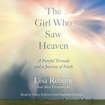 The Girl Who Saw Heaven – omslag til lydbogen af Lisa Reburn