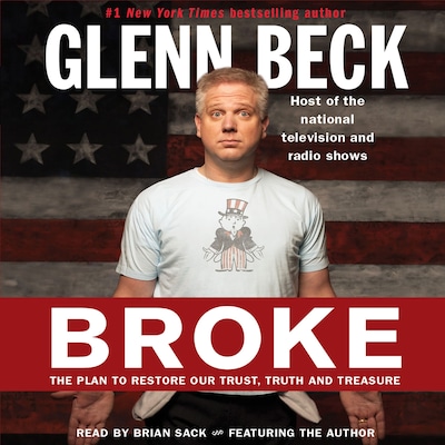 Broke – omslag til lydbogen af Glenn Beck, Kevin Balfe