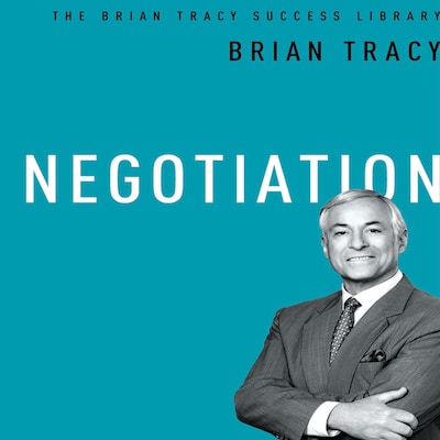 Negotiation – omslag til lydbogen af Brian Tracy