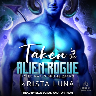Taken by the Alien Rogue – omslag til lydbogen af Krista Luna
