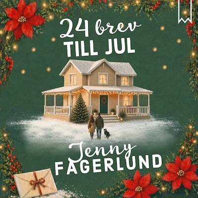 24 brev till jul – omslag till ljudboken av Jenny Fagerlund