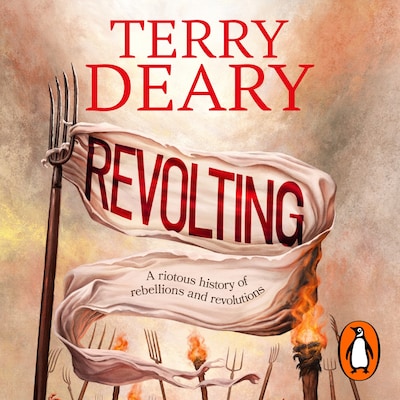 Revolting – omslag til lydbogen af Terry Deary