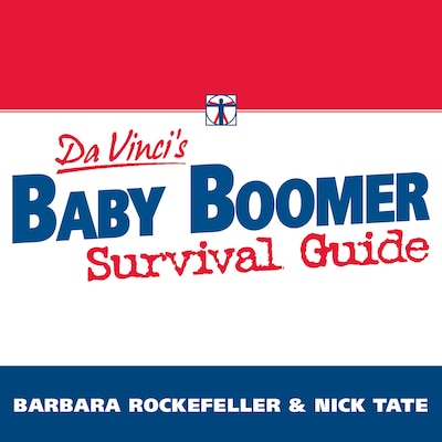 DaVinci's Baby Boomer Survival Guide – omslag til lydbogen af Barbara Rockefeller, Nick Tate
