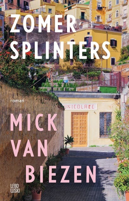 Zomersplinters – omslag van het luisterboek van Mick van Biezen