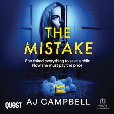The Mistake – omslag til lydbogen af A J Campbell
