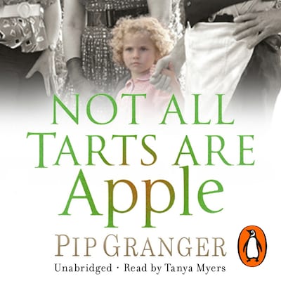 Not All Tarts Are Apple – omslag til lydbogen af Pip Granger