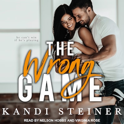 The Wrong Game – omslag til lydbogen af Kandi Steiner