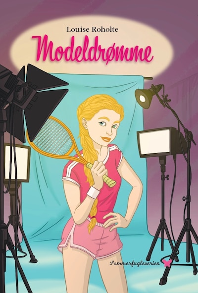 Modeldrømme – omslag til lydbogen af Louise Roholte