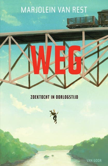 Weg – omslag van het luisterboek van Marjolein van Rest