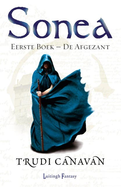 De afgezant – omslag van het luisterboek van Trudi Canavan