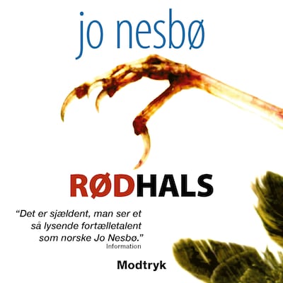Rødhals – omslag til lydbogen af Jo Nesbø