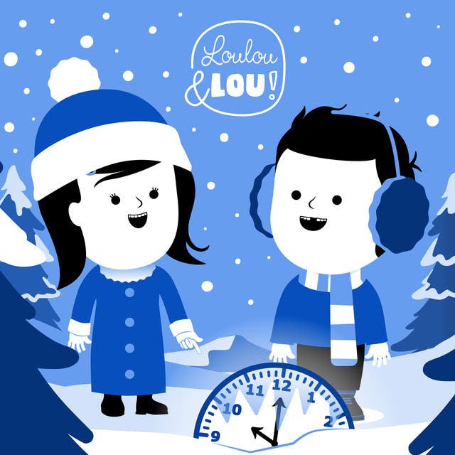 Loulou & Lou redden Nieuwjaar – omslag van het luisterboek van Luisterverhalen Loulou en Lou