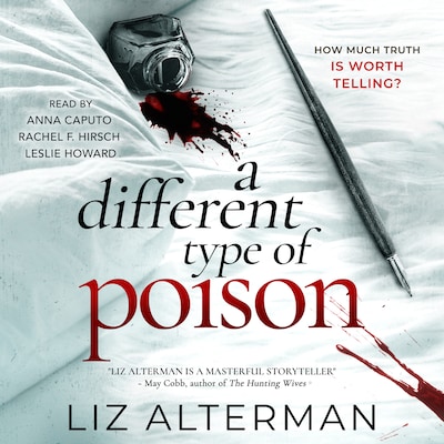 A Different Type of Poison – omslag til lydbogen af Liz Alterman