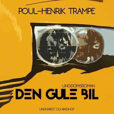Den gule bil – omslag til lydbogen af Poul-Henrik Trampe