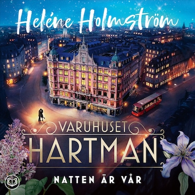 Natten är vår – omslag till ljudboken av Heléne Holmström