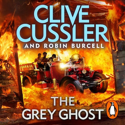 The Grey Ghost – omslag til lydbogen af Clive Cussler, Robin Burcell