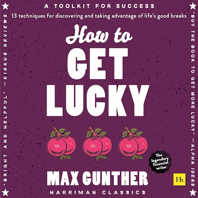 How to Get Lucky – omslag til lydbogen af Max Gunther