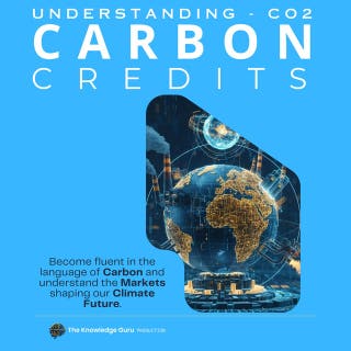 CO2 : Understanding CARBON Credits: Become fluent in the language of Carbon and understand the Markets shaping our Climate Future. – omslag till ljudboken av Clement Pereira