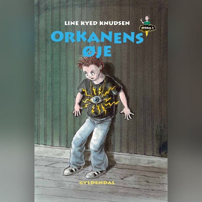 Storm 3 - Orkanens øje – omslag til lydbogen af Line Kyed Knudsen