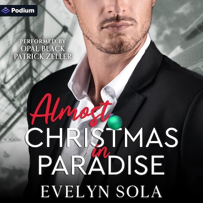 Almost Christmas in Paradise – omslag til lydbogen af Evelyn Sola