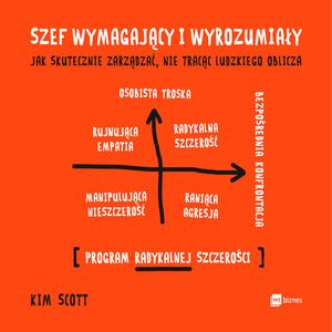 Szef wymagający i wyrozumiały – okładka audiobooka, autor Kim Scott
