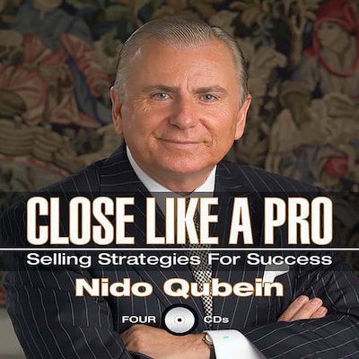 Close Like a Pro – omslag til lydbogen af Nido R. Qubein
