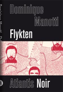 Flykten – omslag till ljudboken av Dominique Manotti
