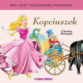 Kopciuszek – okładka audiobooka, autor Perrault Charles
