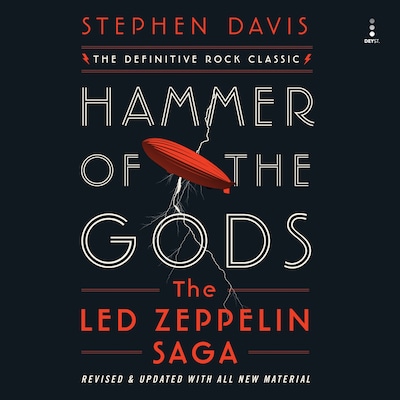 Hammer of the Gods – omslag til lydbogen af Stephen Davis