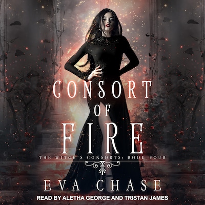 Consort of Fire – omslag til lydbogen af Eva Chase