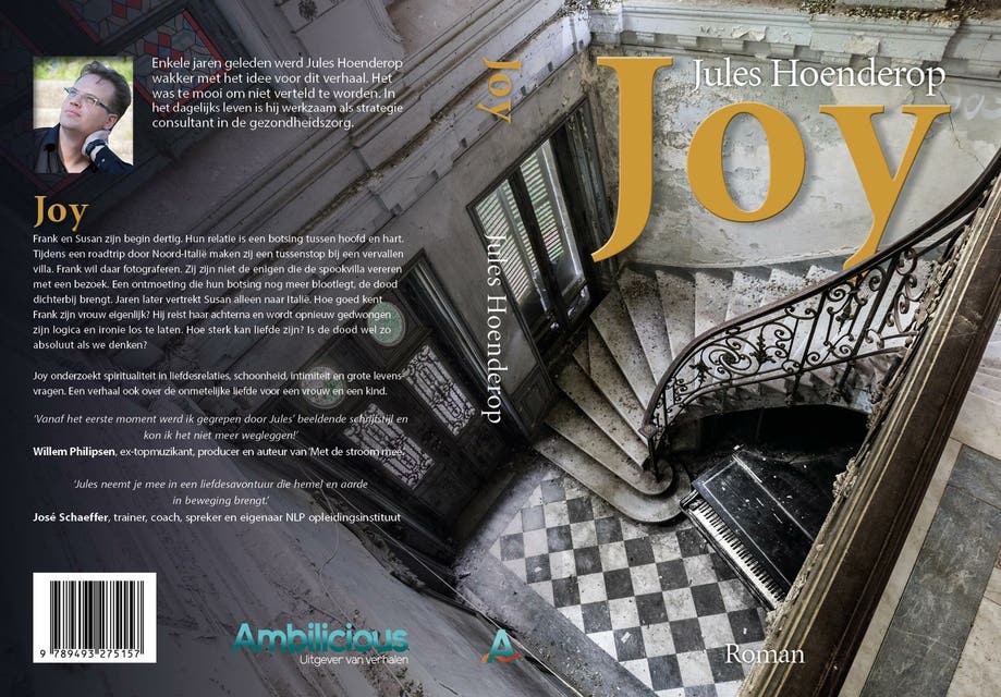 Joy – omslag van het luisterboek van Jules Hoenderop