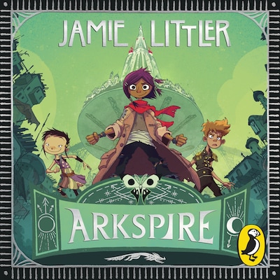 Arkspire – omslag til lydbogen af Jamie Littler