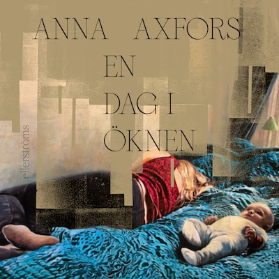 En dag i öknen – omslag till ljudboken av Anna Axfors